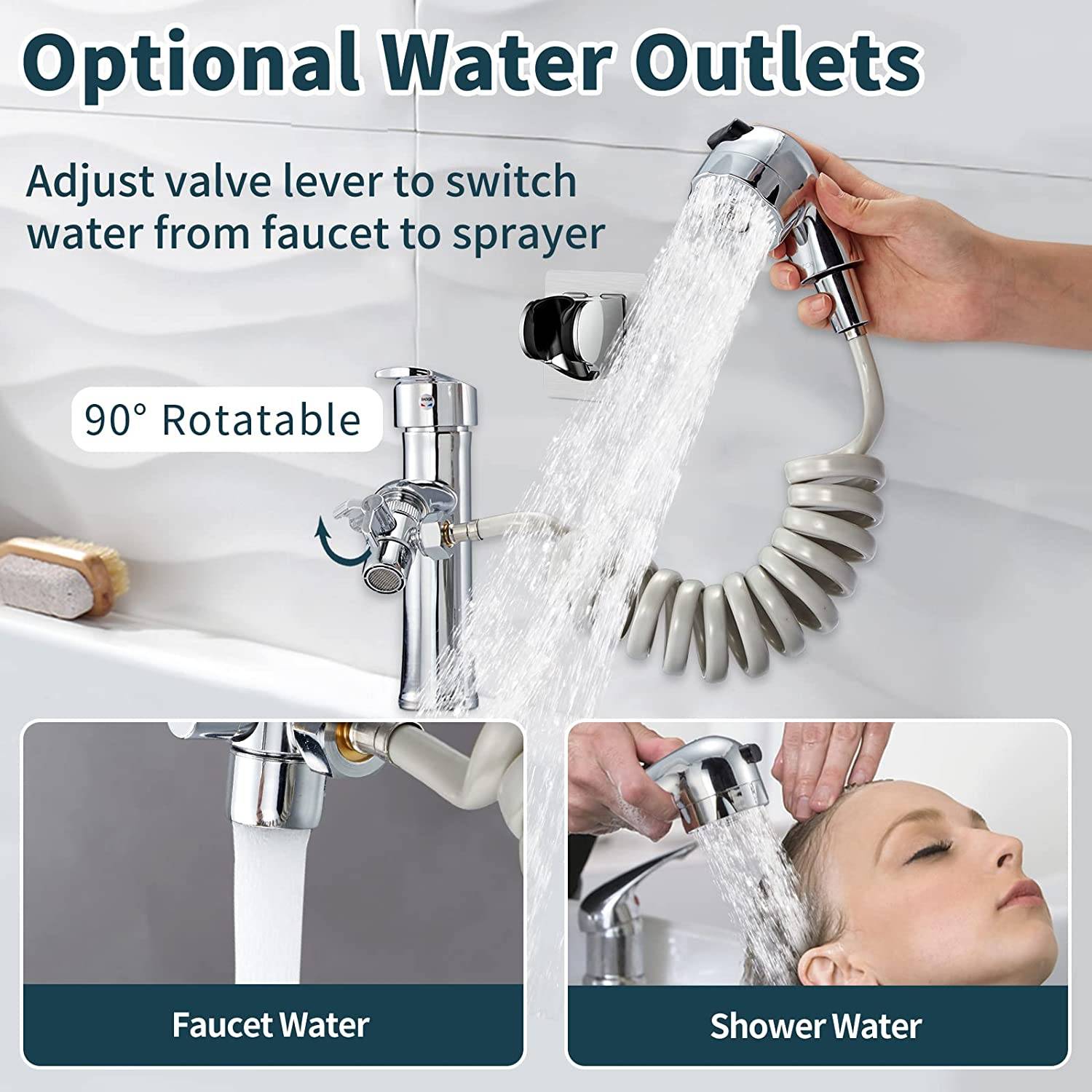 Handheld Sink Sprayer Attachment