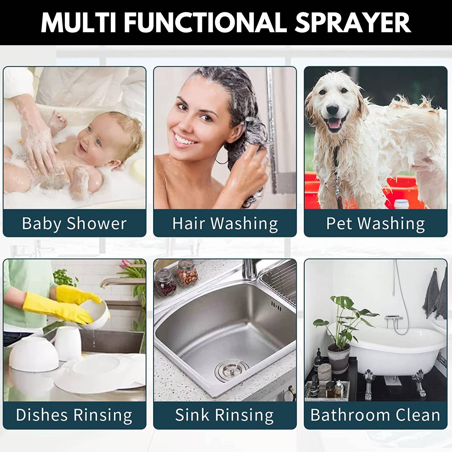 Handheld Sink Sprayer Attachment
