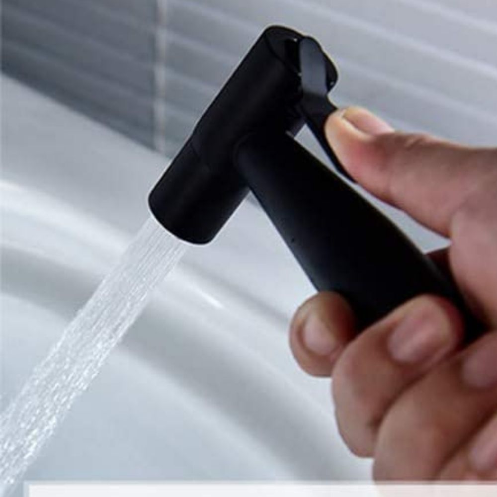 Black Handheld Bidet Sprayer Kit