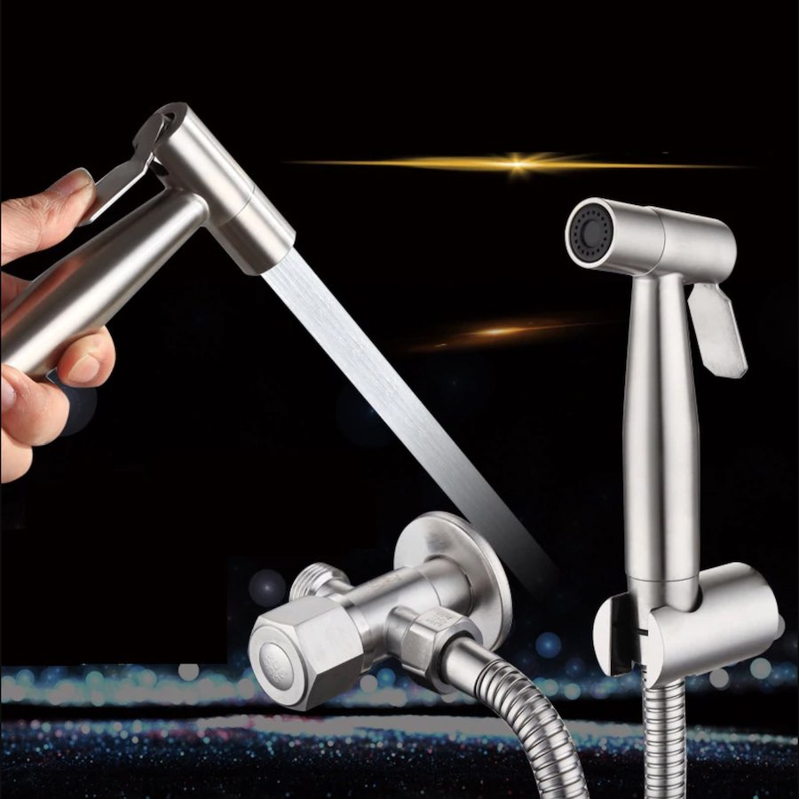 Stainless Steel Handheld Bidet Sprayer Kit: image 2