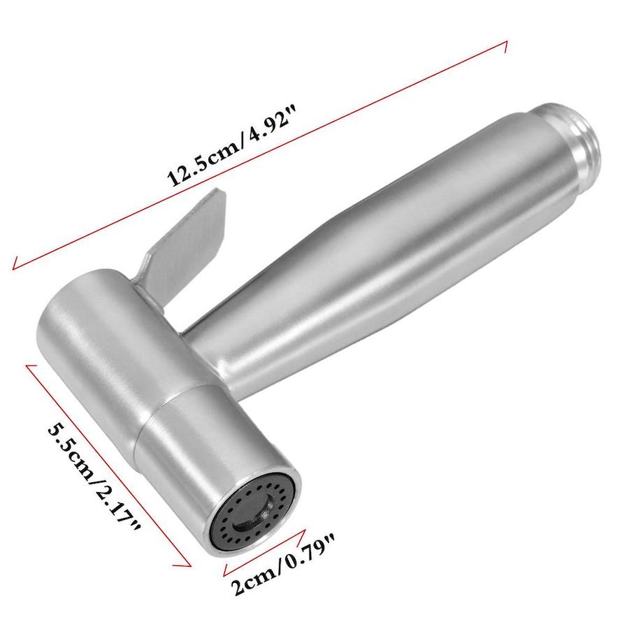 Stainless Steel Handheld Bidet Sprayer Kit: image 5